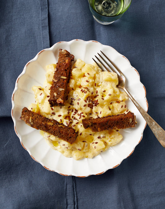 Domis Mühlviertler Leinölkartoffeln & knuspriges Brot