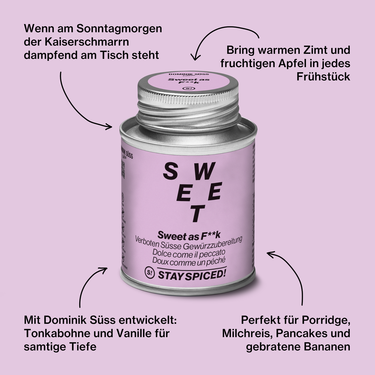 Sweet as F**k – Verboten süße Gewürzzubereitung
