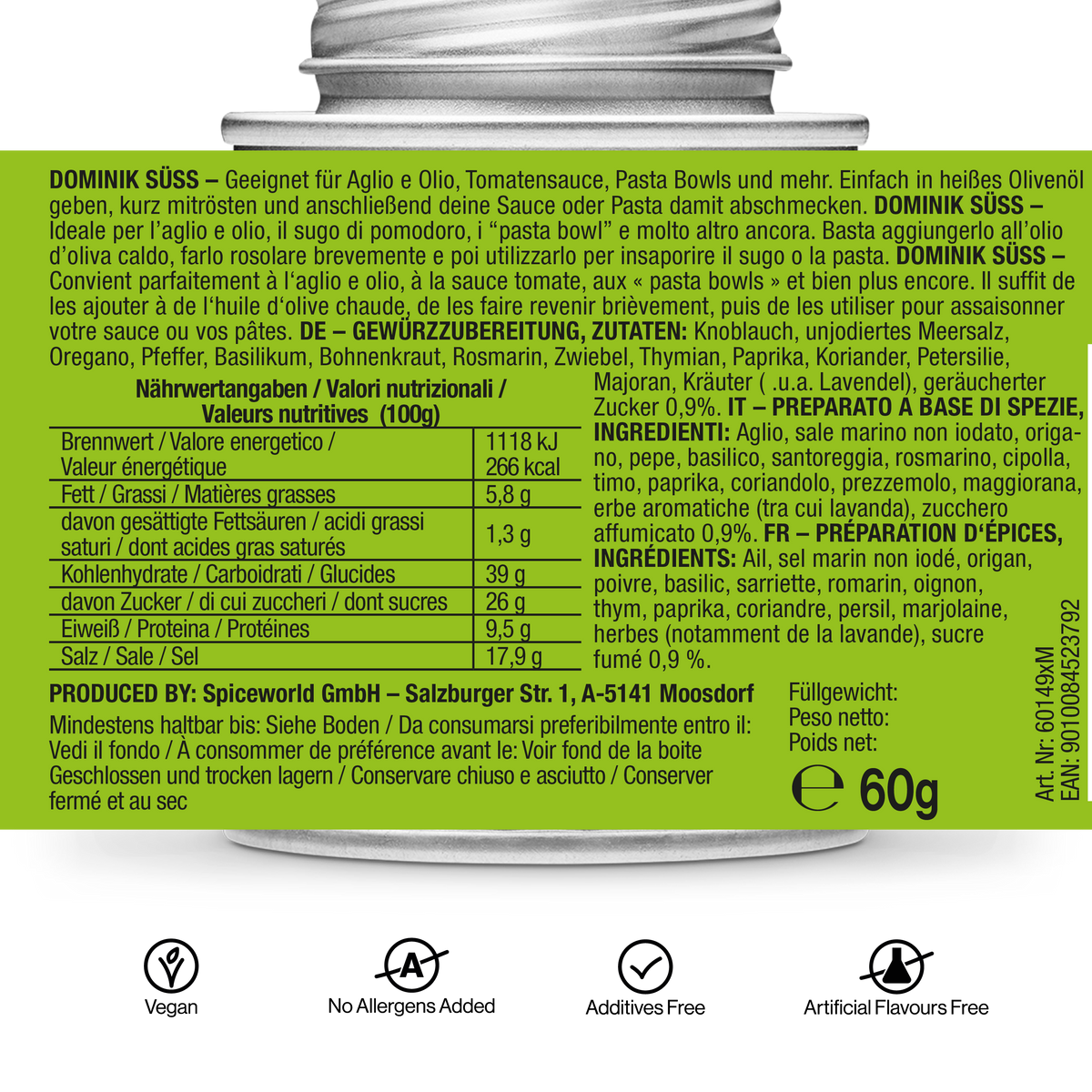 Pasta – Al dente, Baby