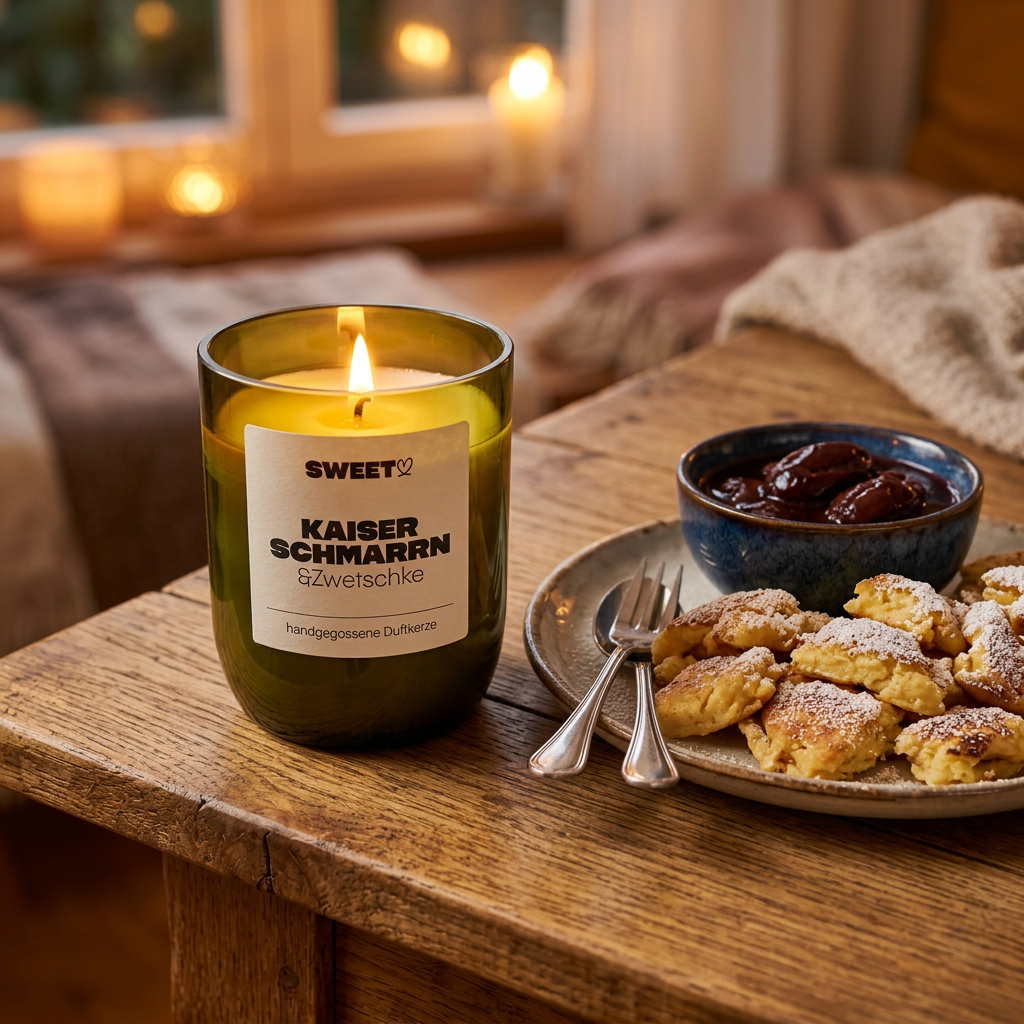 SWEET Duftkerze Kaiserschmarrn & Zwetschke