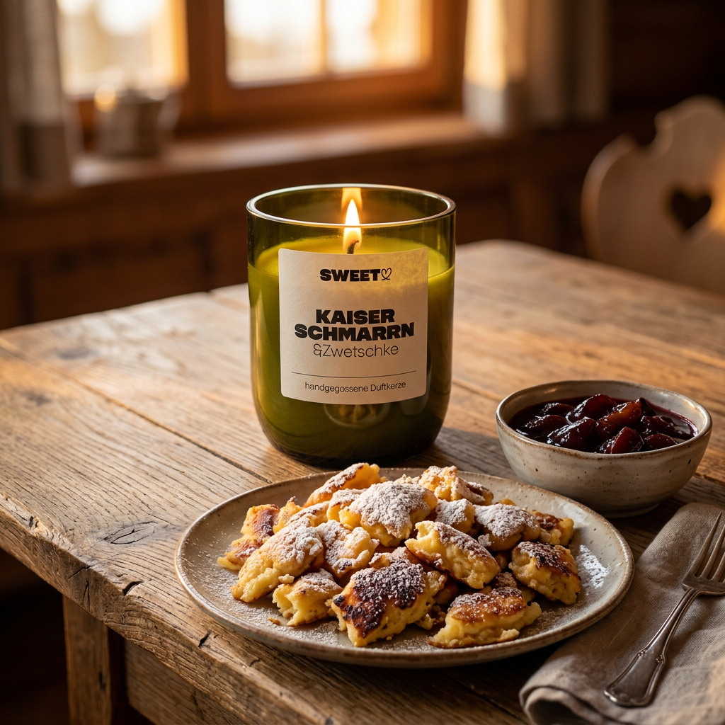 SWEET Duftkerze Kaiserschmarrn & Zwetschke